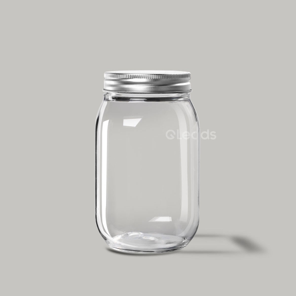 广口450ml透明pet塑料瓶